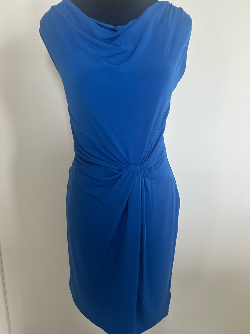 MICHAEL Michael Kors Sleeveless Sheath Dress in Cobalt Blue